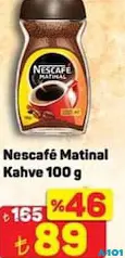 NESCAFE MATİNAL KAHVE 100 G